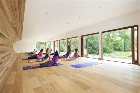 Interior of Yoga Studio